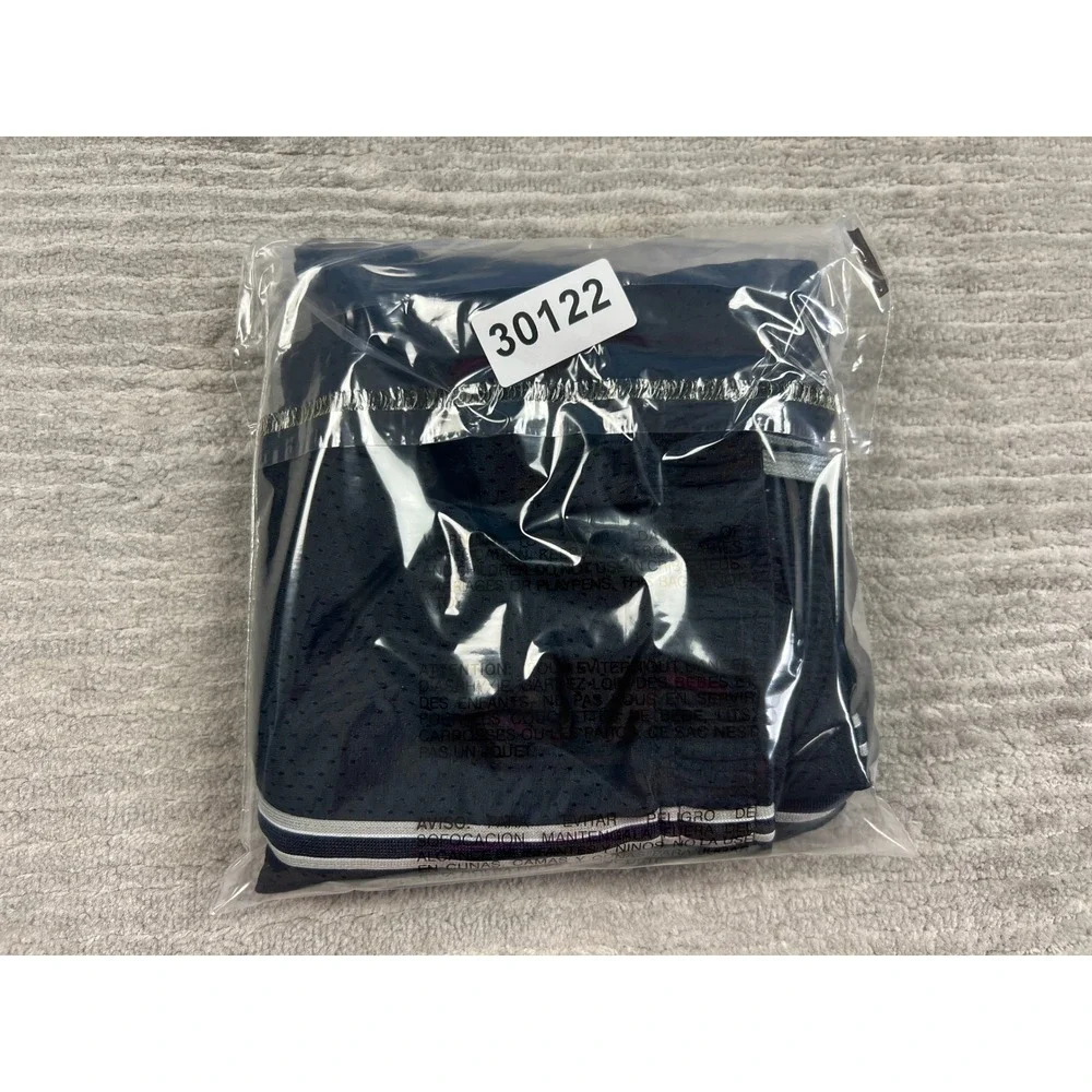 Nike Pants Boys Large Black Dri-FIT Mesh Athletic Track Side Stripe Swoosh